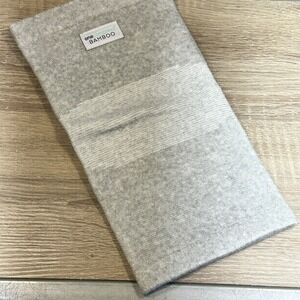 TWO Onecompress Bamboo Compression Knee Sleeves Grey Heathered Support Recovery